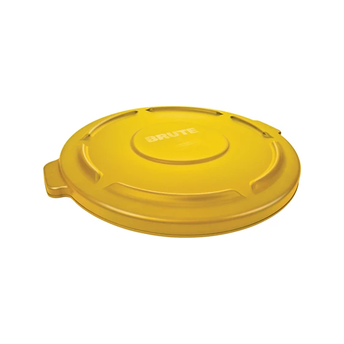 Rubbermaid Lid For 121 Litre BRUTE Round Container Bin | 35h x 565 Dia. mm | Yellow