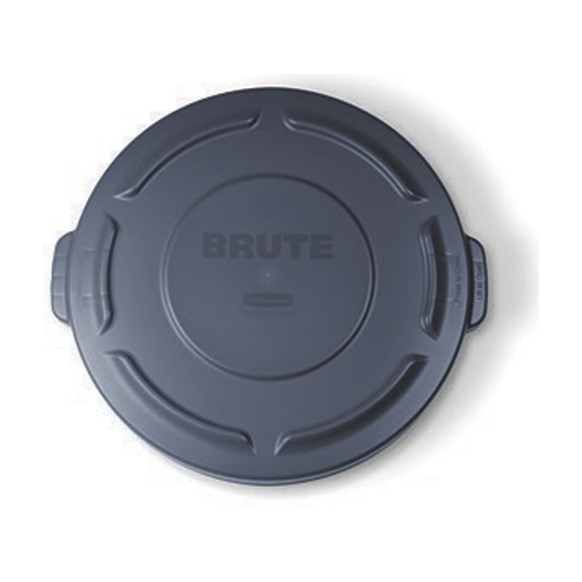 Rubbermaid Lid For 75 Litre BRUTE Round Container | Bin 46h x 505 Dia. mm | Grey
