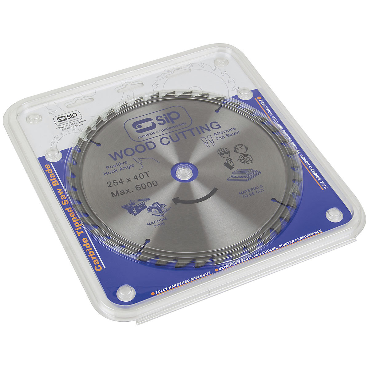 SIP TCT 40T Circular Saw Blade for SIP01986 (Product illustration 2)-1