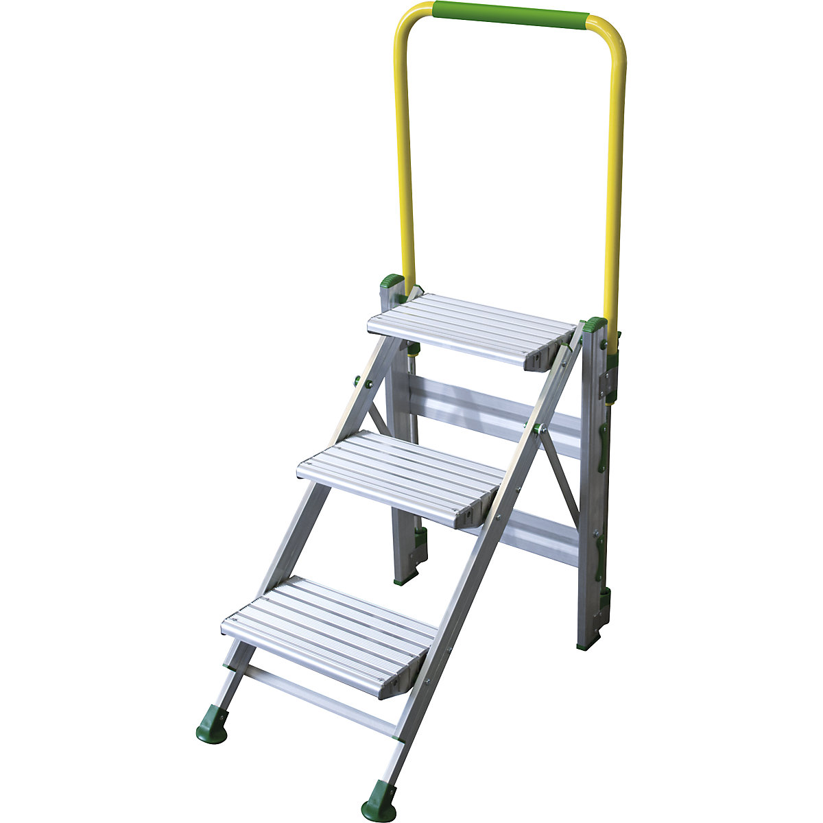 Scaletta pieghevole in metallo leggero
