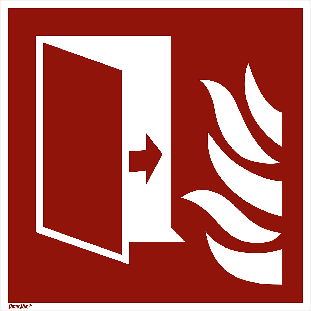 Señal de protección contra incendios