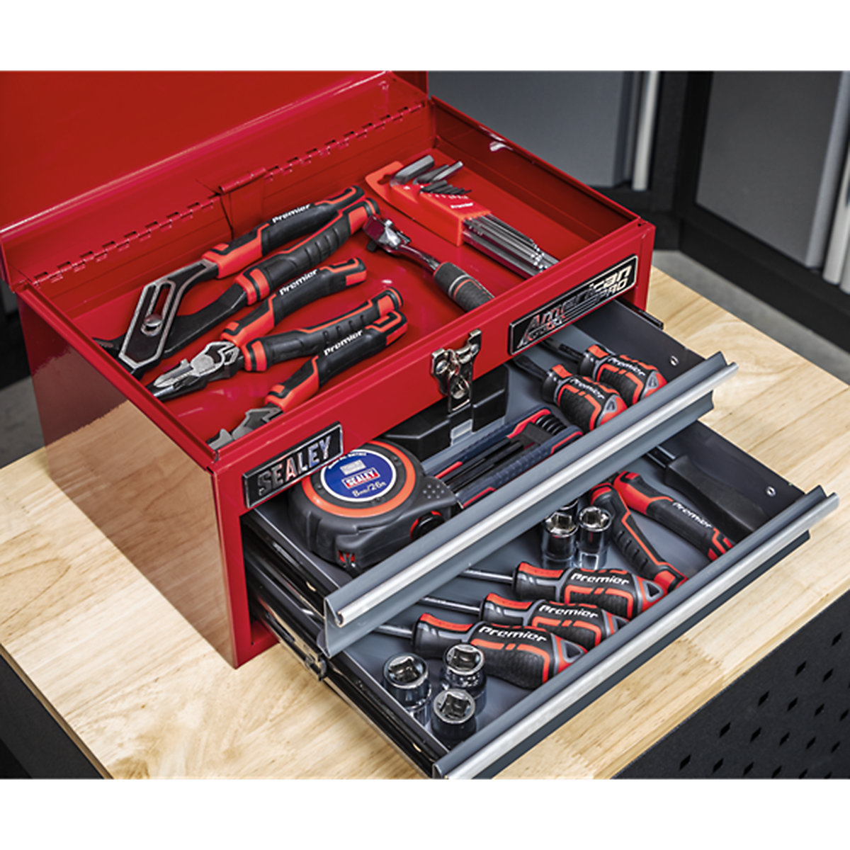 Sealey American Pro Toolbox | 2 Drawer (Product illustration 9)-8