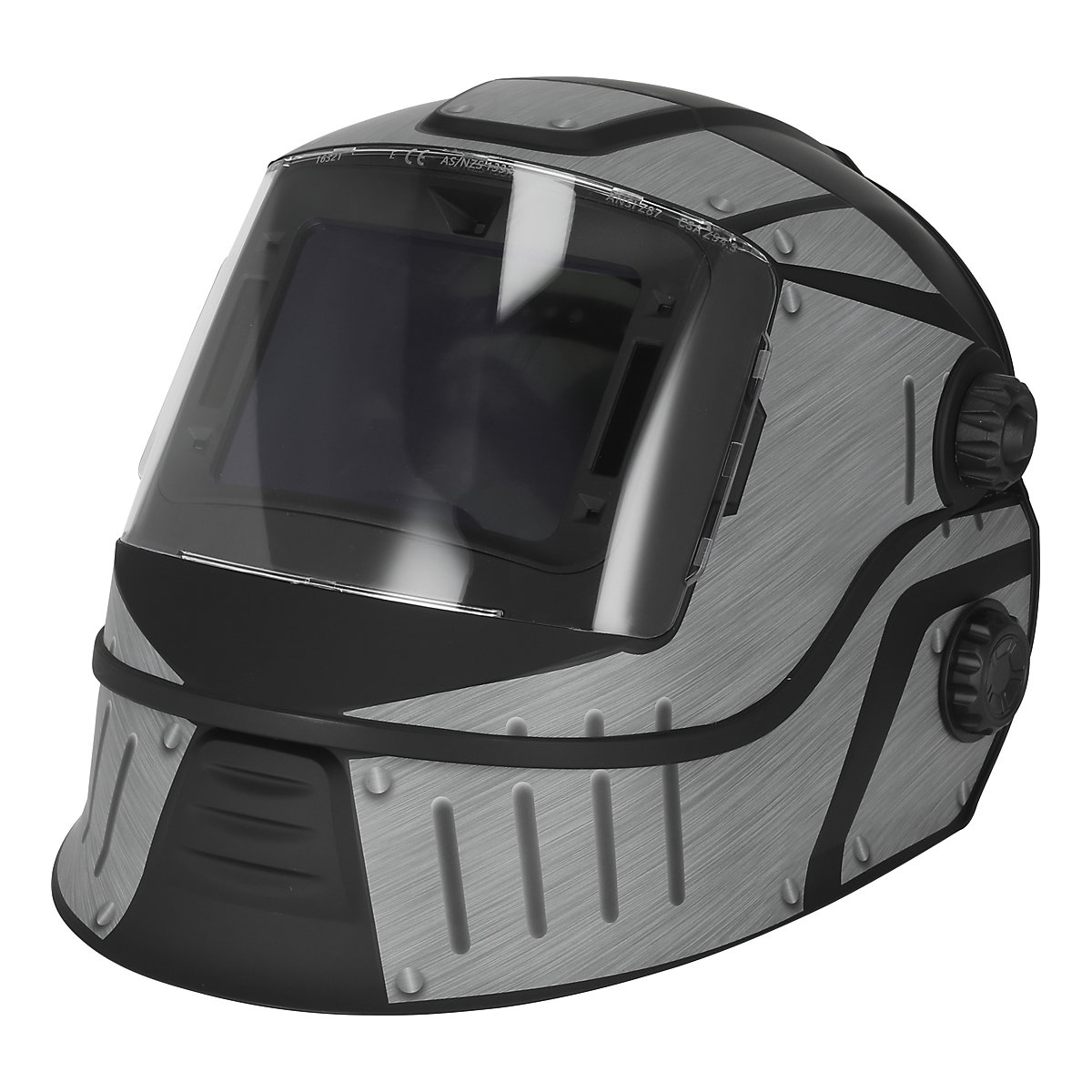 Sealey Auto Darkening Solar Powered Flip-Up Welding Helmet | Shade 9-13