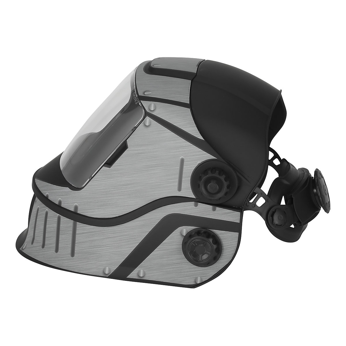 Sealey Auto Darkening Solar Powered Flip-Up Welding Helmet | Shade 9-13 (Product illustration 5)-4
