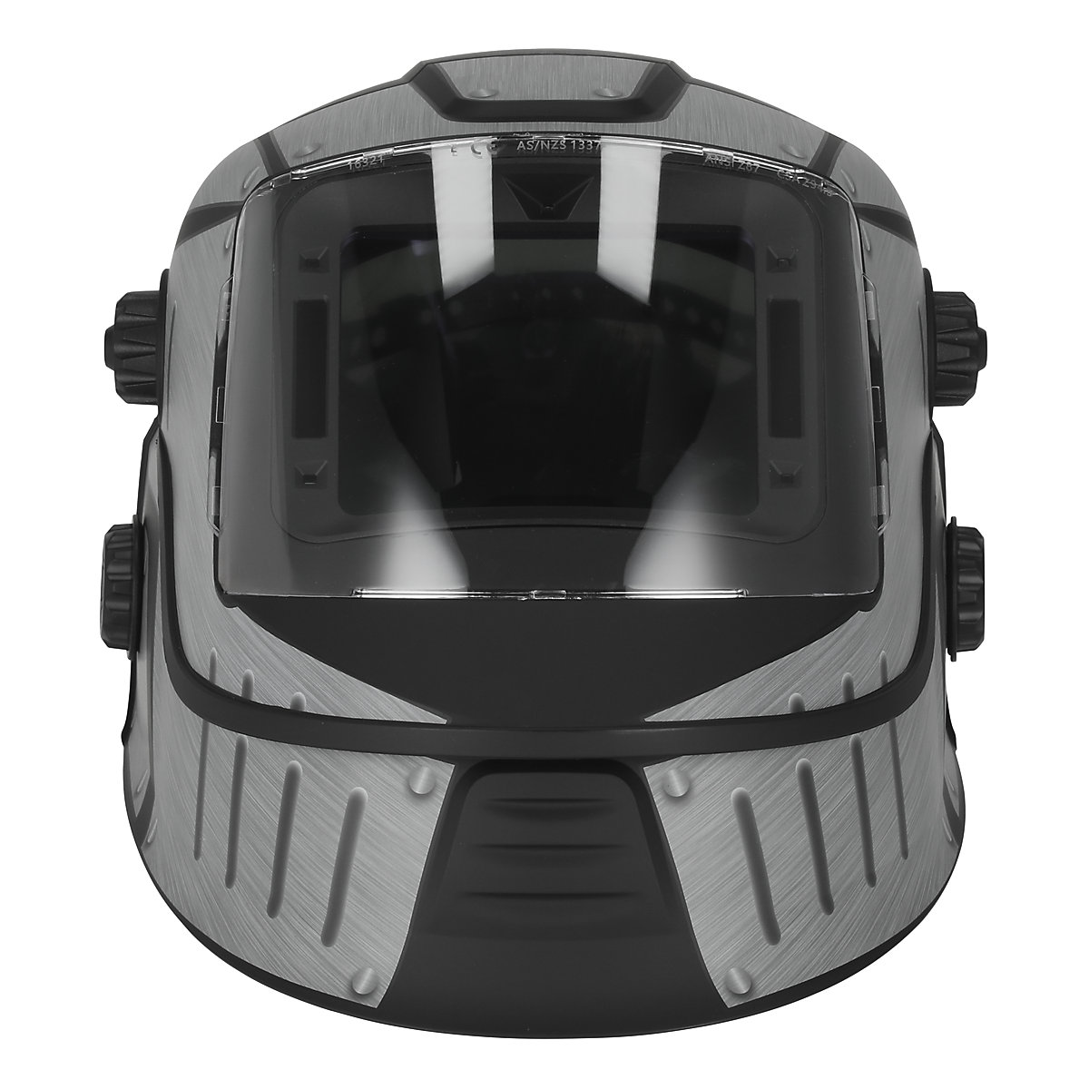 Sealey Auto Darkening Solar Powered Flip-Up Welding Helmet | Shade 9-13 (Product illustration 6)-5