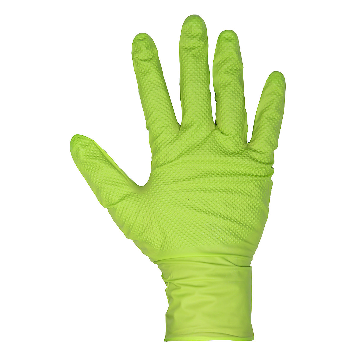 Sealey Diamond Grip Extra-Thick Nitrile Powder-Free Gloves (Product illustration 2)-1
