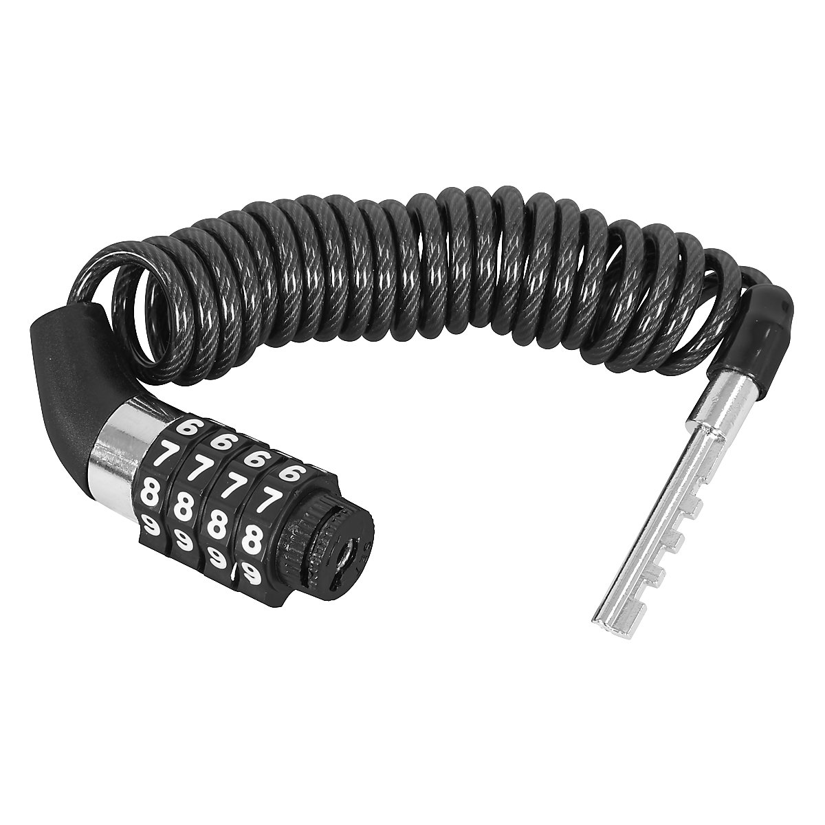 Sealey Helmet Gear Cable Lock (Product illustration 2)-1