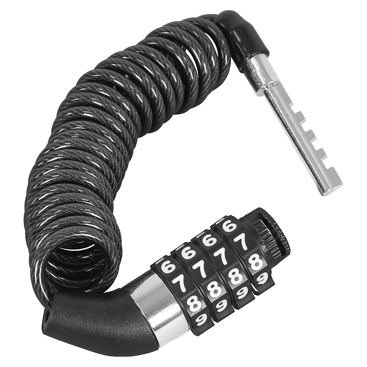 Sealey Helmet Gear Cable Lock (Product illustration 4)-3