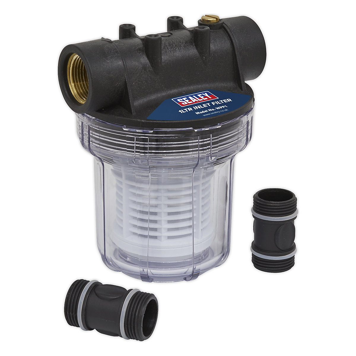 Sealey Inlet Filter for Surface Mounting Pumps | 1 Litre