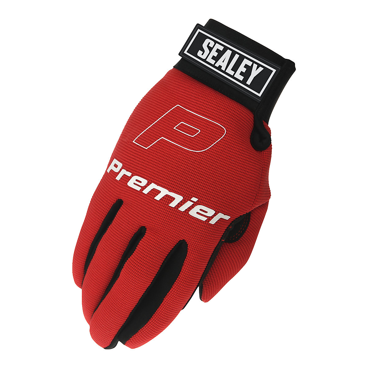 Sealey Premier Padded Palm Mechanic's Gloves (Product illustration 2)-1
