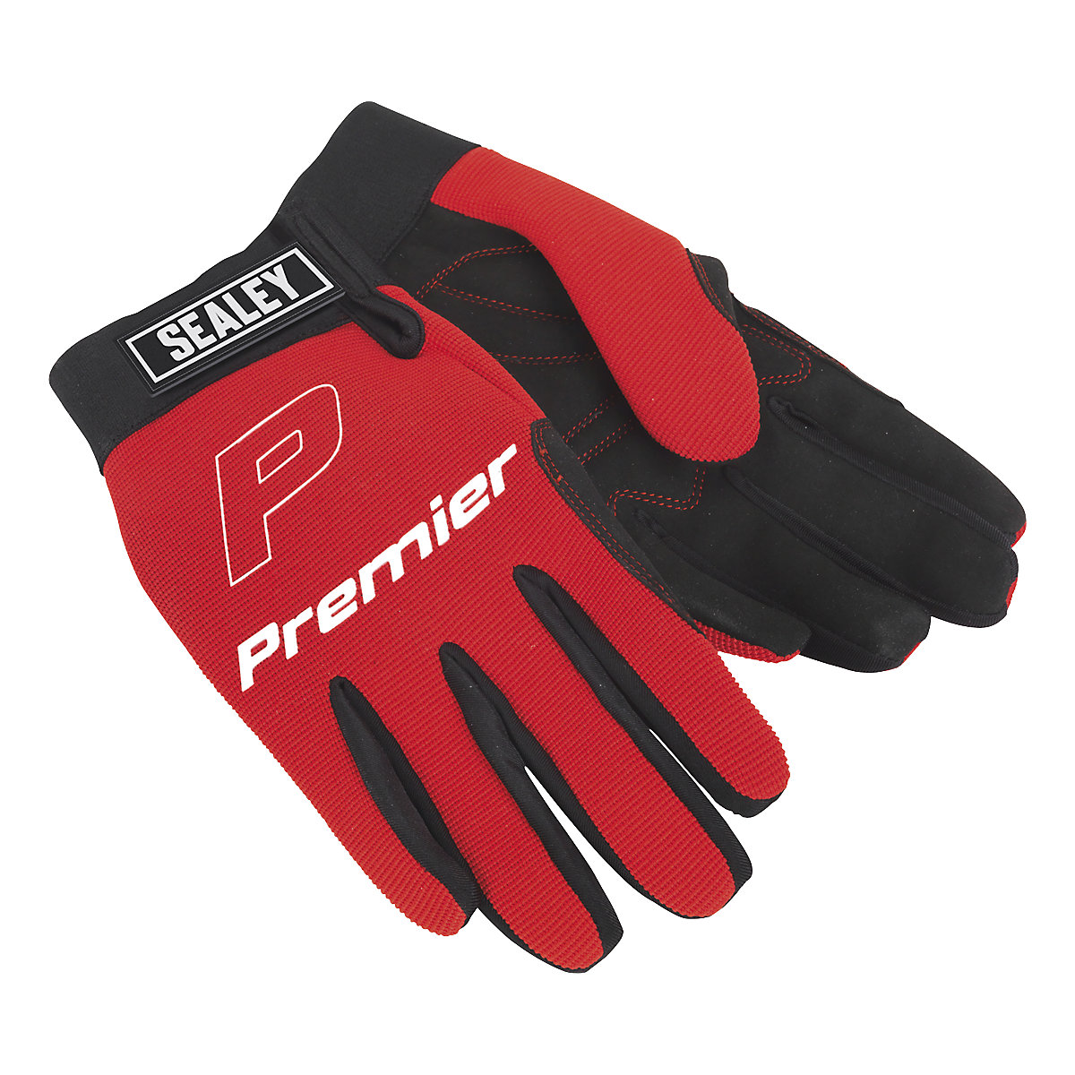 Sealey Premier Padded Palm Mechanic's Gloves (Product illustration 3)-2