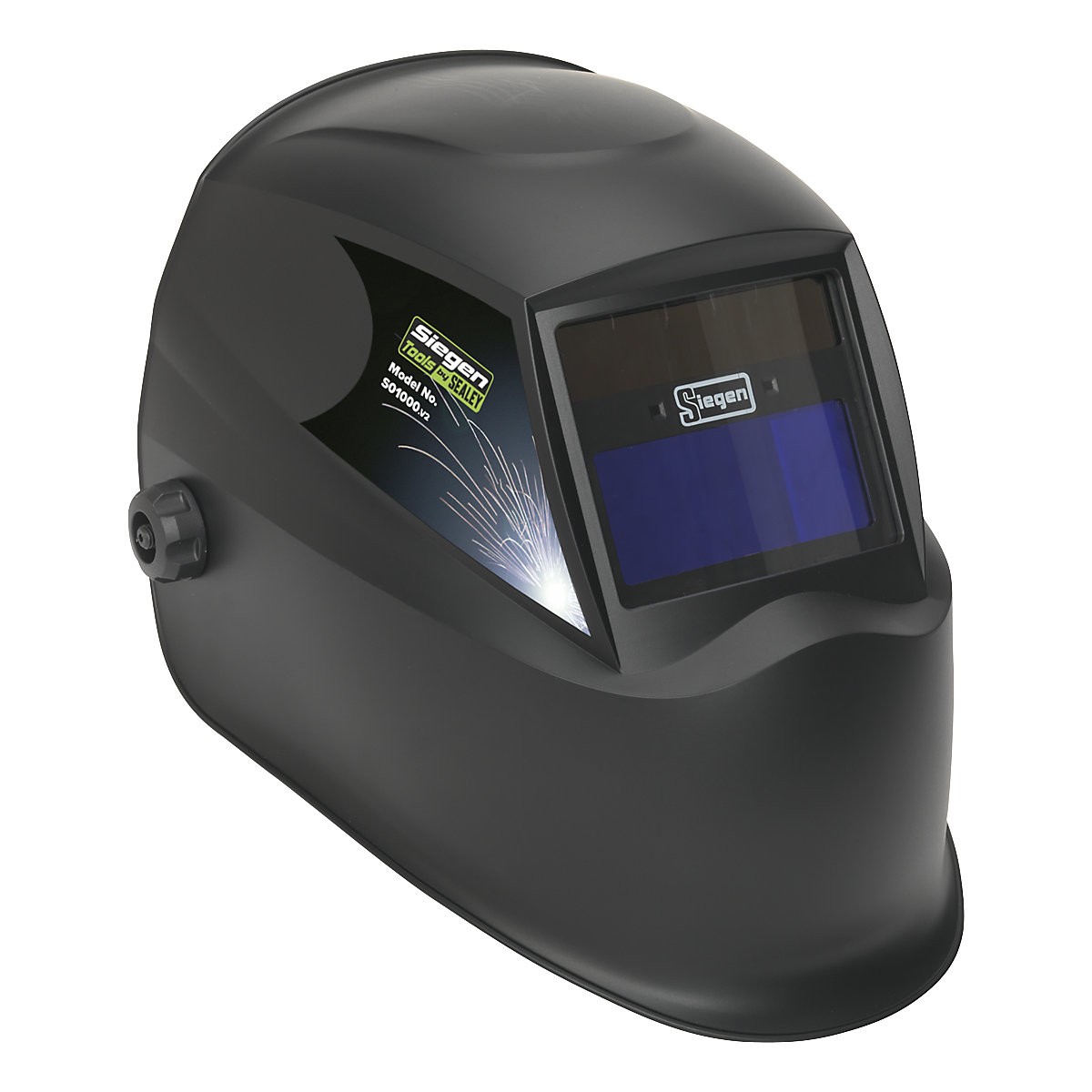 Sealey Siegen Auto Darkening Welding Helmet | Shade 11 (Product illustration 2)-1