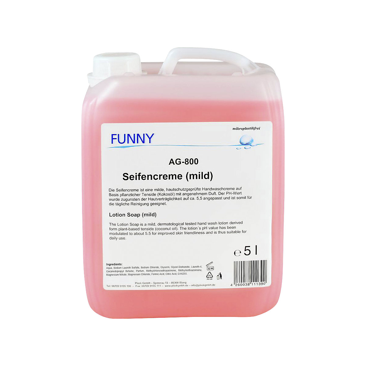 Seifencreme mild