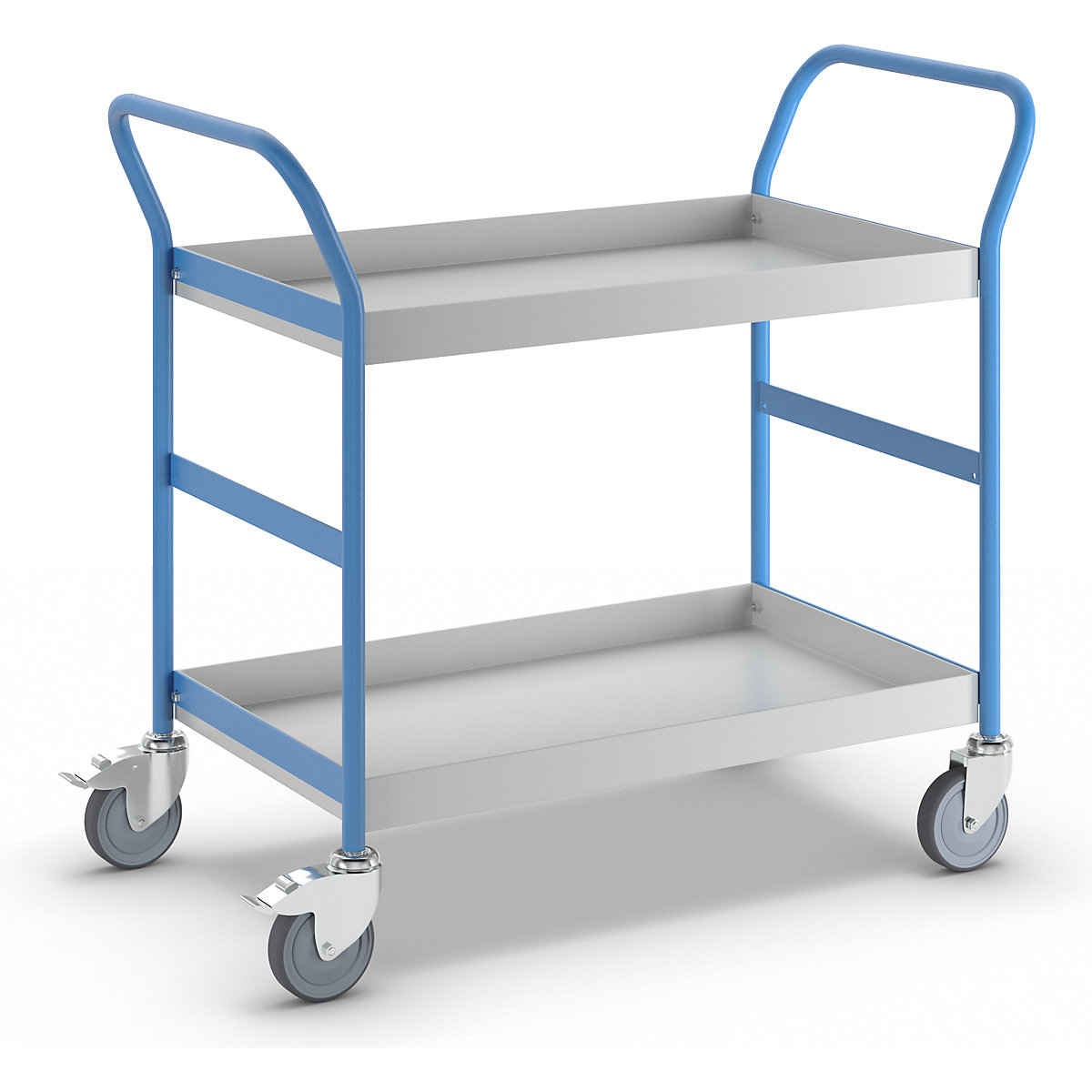 Service trolley with trays - eurokraft pro
