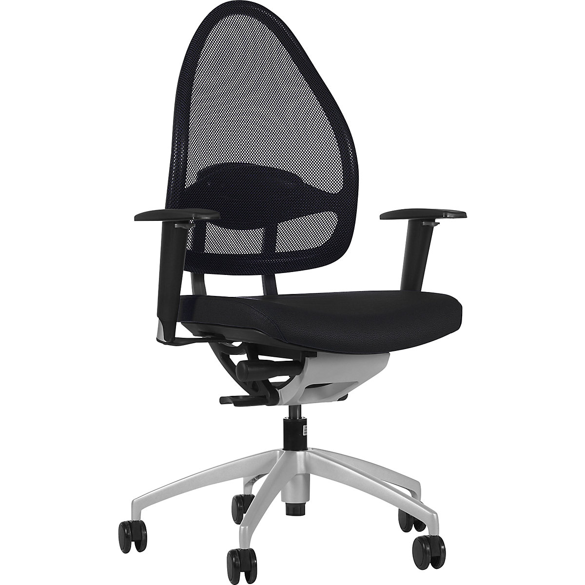 Silla giratoria de oficina de diseño, respaldo reticulado &ndash; Topstar