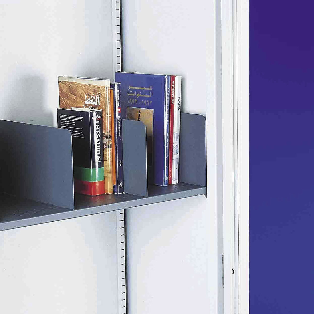 Silverline Slotted Shelf
