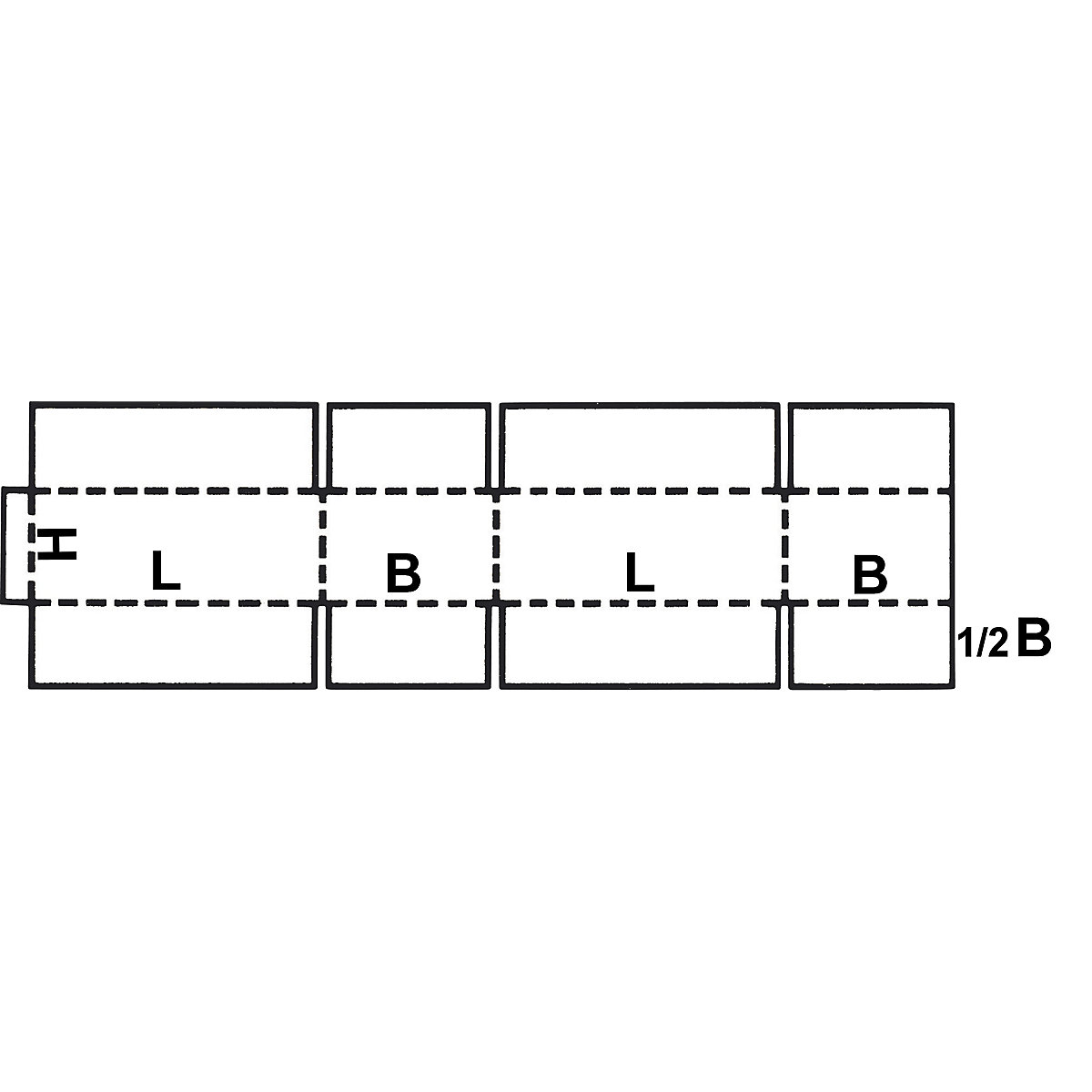 Skladací kartón, FEFCO 0201 (Zobrazenie produktu 6)-5
