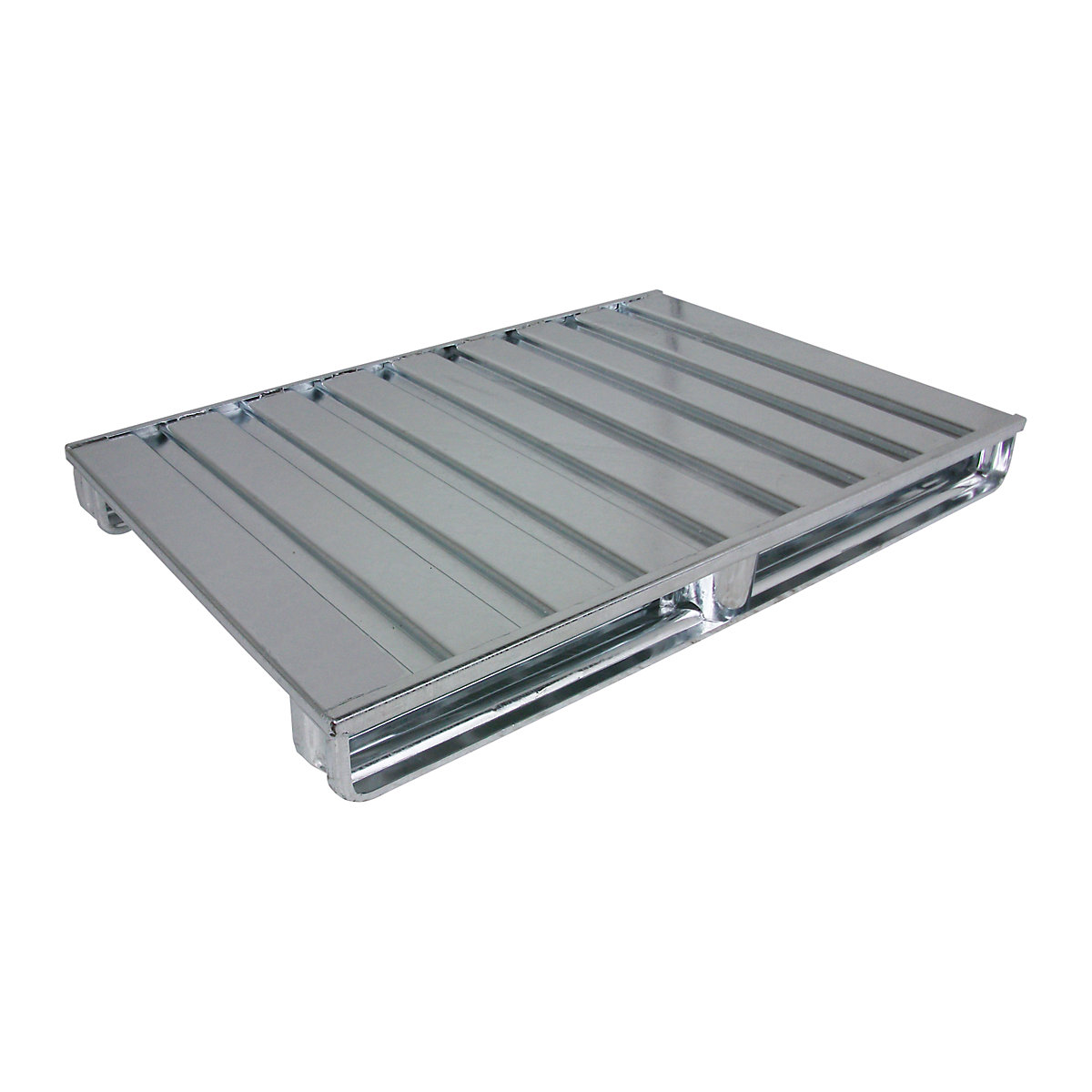 Stahlflachpalette Heson, LxB 1200 x 800 mm, Traglast 2000 kg, verzinkt-3