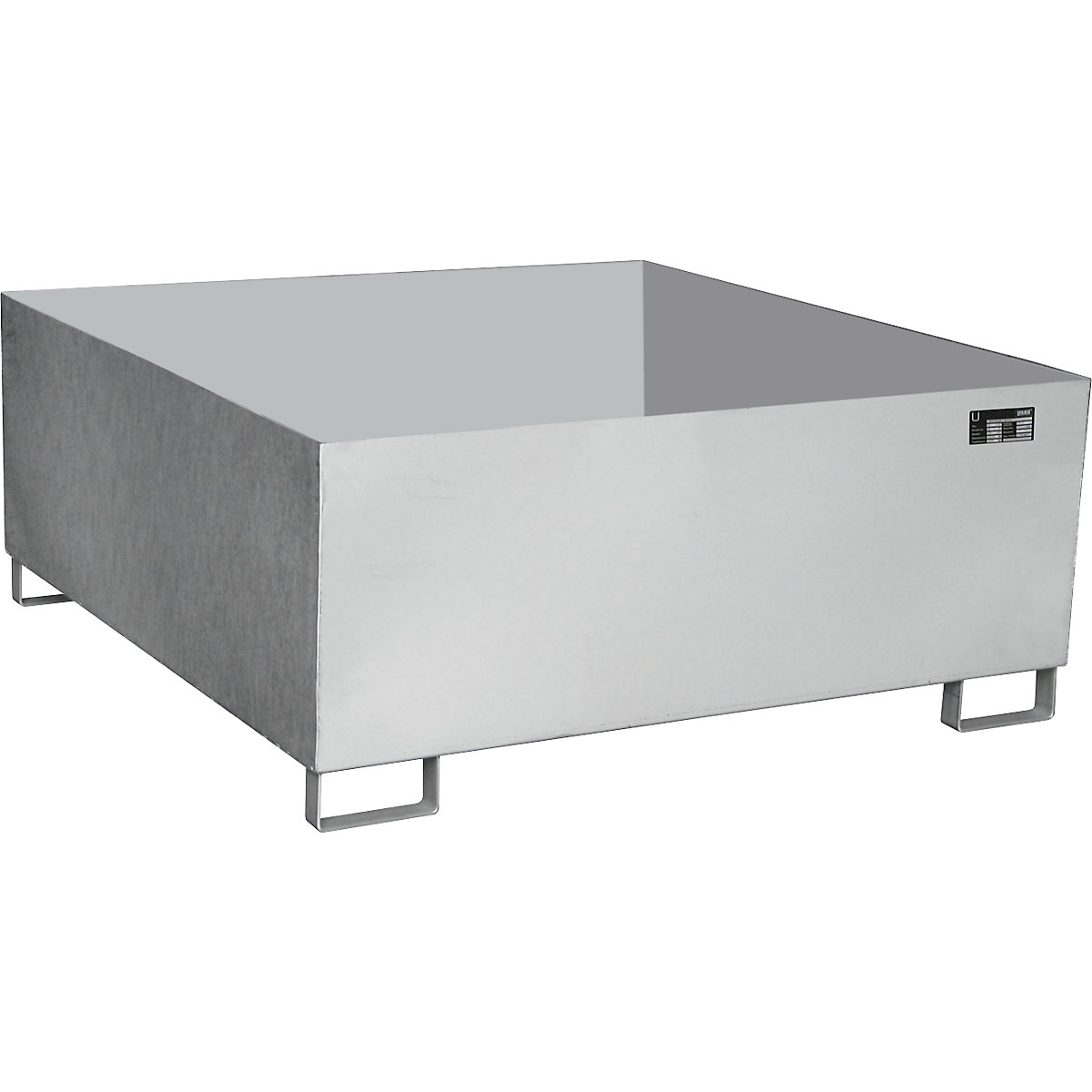 Stainless steel sump tray - eurokraft pro