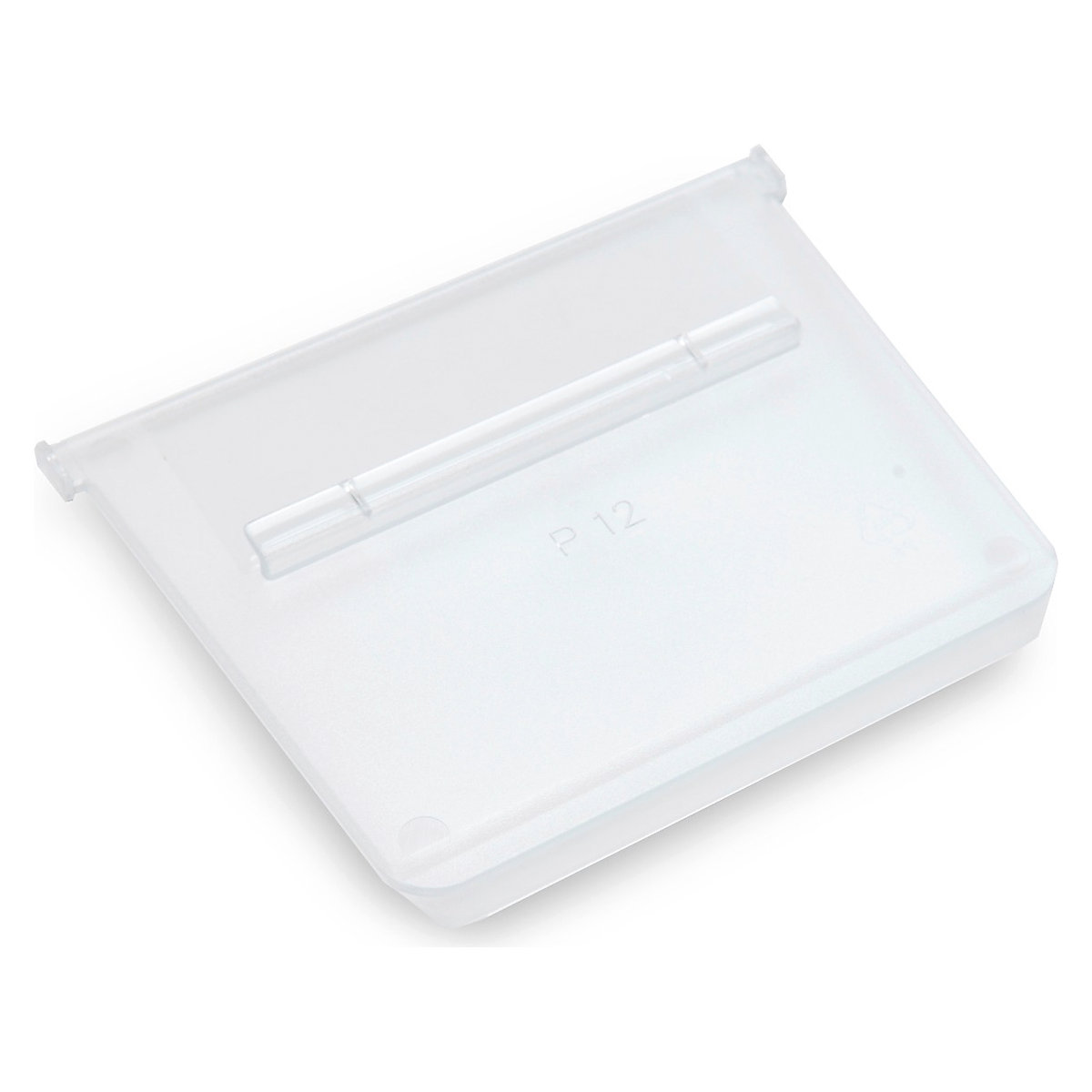 Topstore® Drop Front Shelf Bin Dividers | 95h x 120w mm | Pack of 100 | Transparent