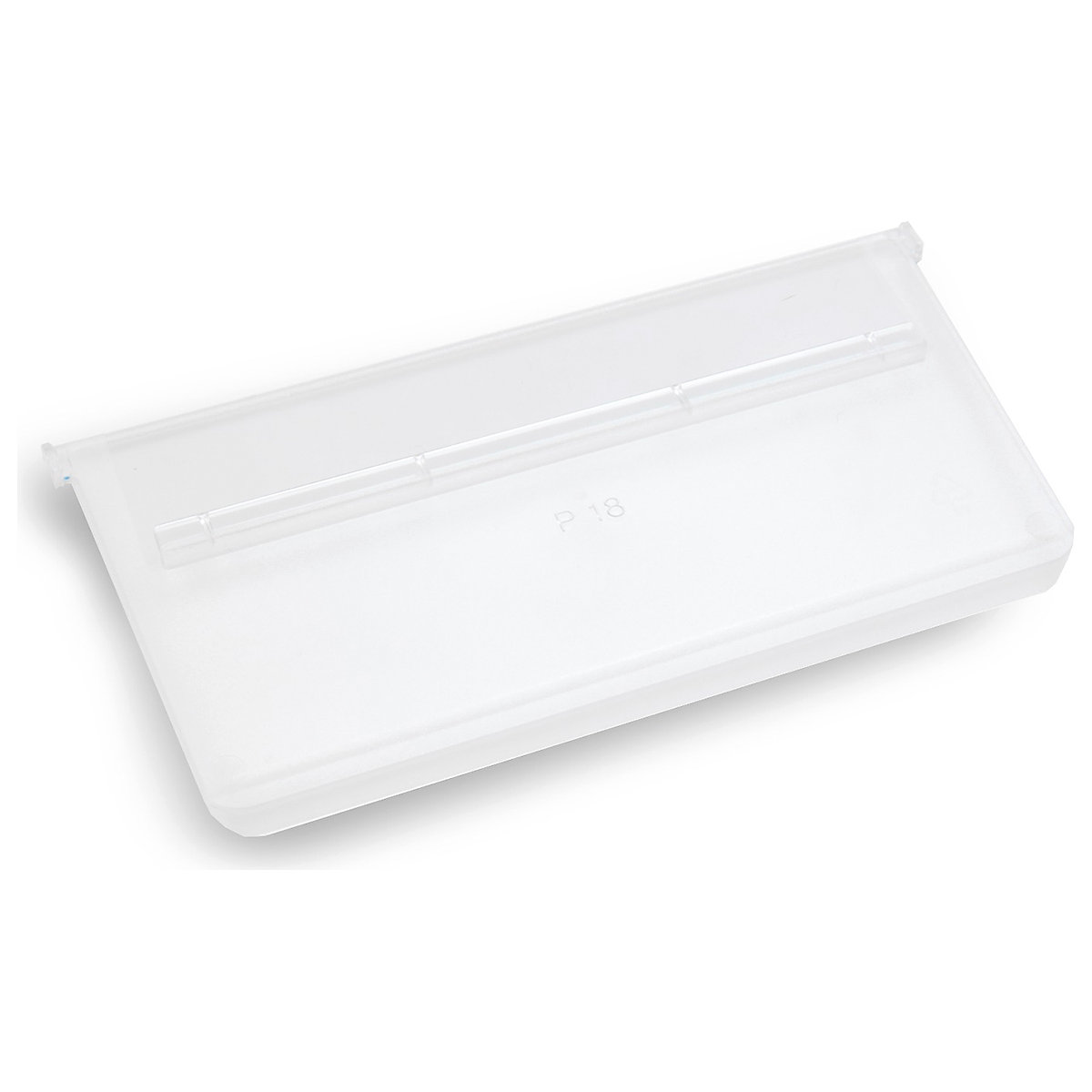 Topstore® Drop Front Shelf Bin Dividers | 95h x 180w mm | Pack of 50 | Transparent