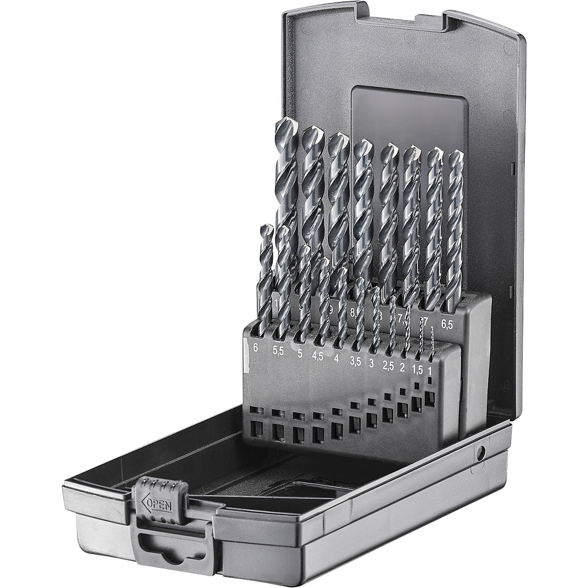Twist drill set
