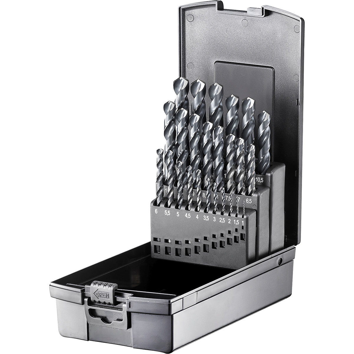 Twist drill set