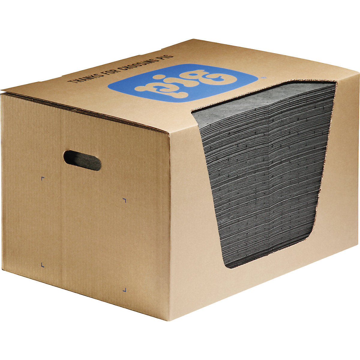 Universal absorbent mat, dispenser box - PIG