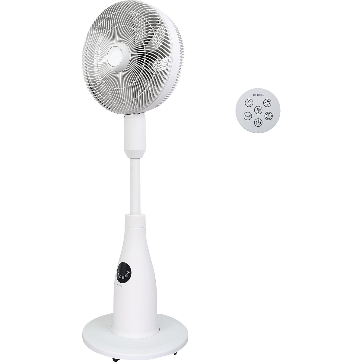 Ventilator premium cu picior şi nebulizare