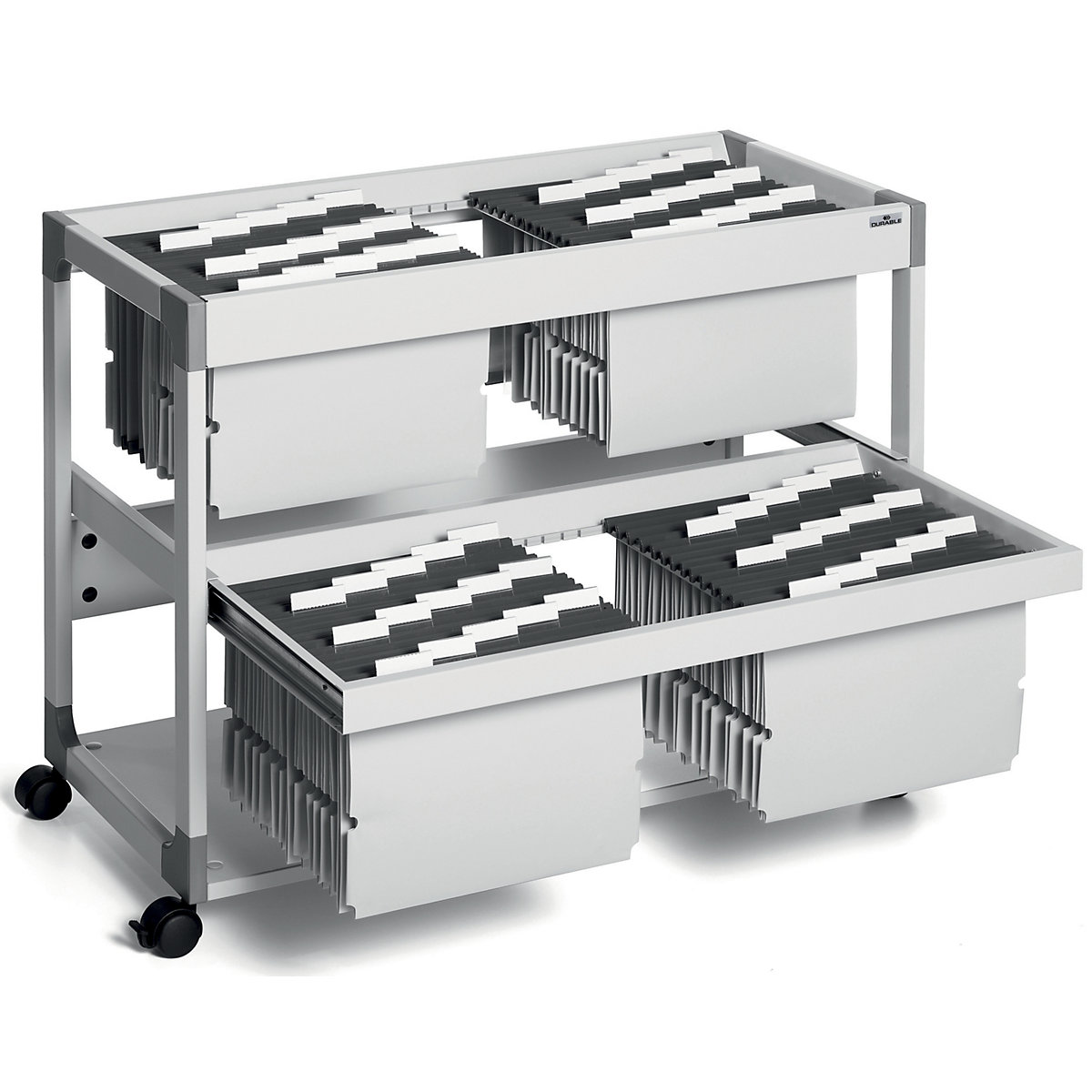 Vozík na závěsné složky MULTI DUO &ndash; DURABLE