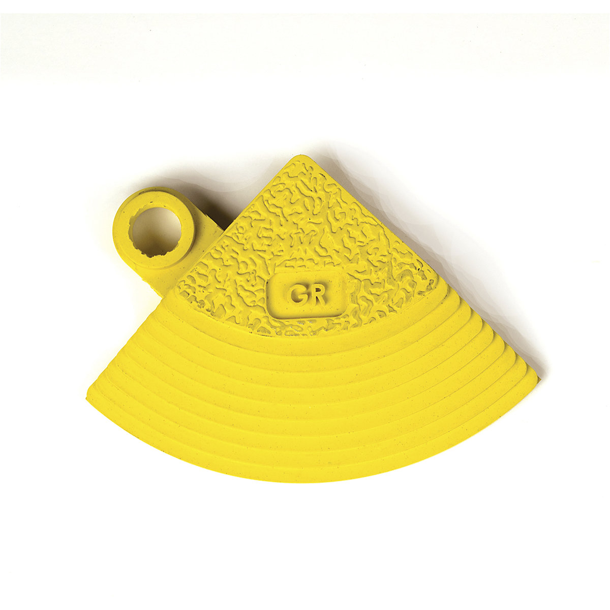 Wearwell 24/Seven Locksafe Corner | 16h x 70w x 70d mm | Yellow | Grease Resistant Natural Rubber