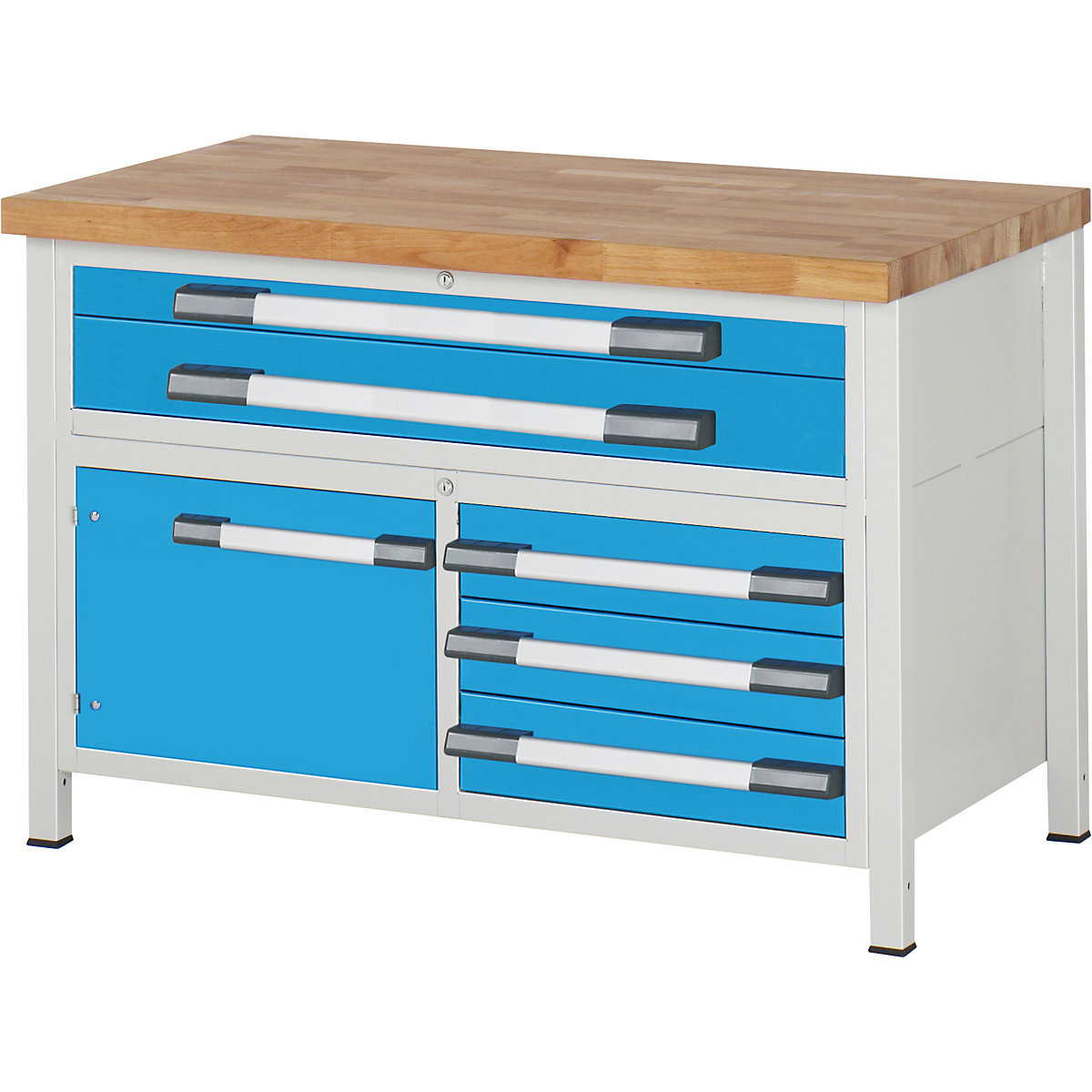 Werkbank, Gestellbauweise Serie 8000 eurokraft pro