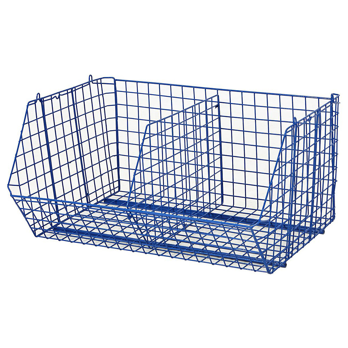 Wire Storage Basket Divider 350h x 460d mm Blue For FLWBS1B And FLWBS2B