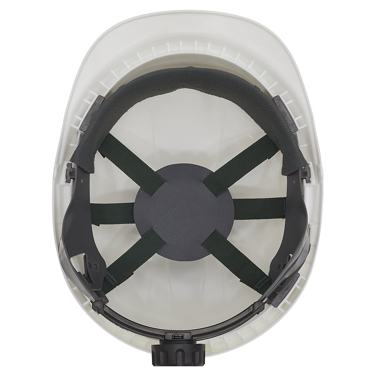 Worksafe® Vented Safety Helmet | White (Product illustration 3)-2