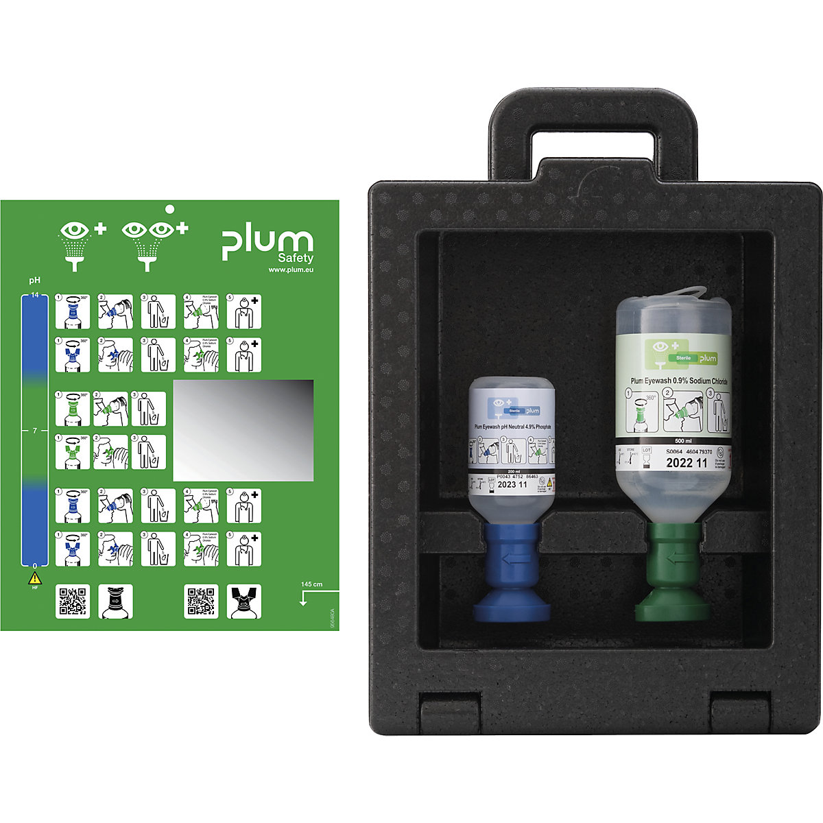 iBox Wandbox mit Sichtfenster und Tragegriff