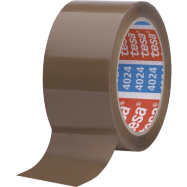 tesa Nastro da imballaggio in PP, tesa® 4024 Professional, conf. da 36 rotoli, marrone 1