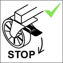 Aclaraciones de los pictogramas para escaleras wt$