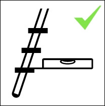 Aclaraciones de los pictogramas para escaleras wt$