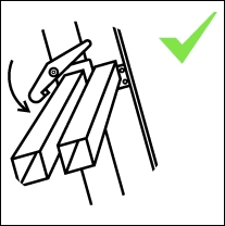 Verklaring van de pictogrammen voor ladders wt$