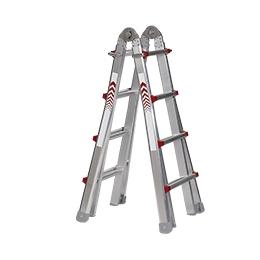 4 en 1: escalera de tijera, de mano, extensible y para escaleras de obra