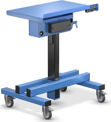 Soporte eléctrico para material eurokraft pro de altura continua regulable