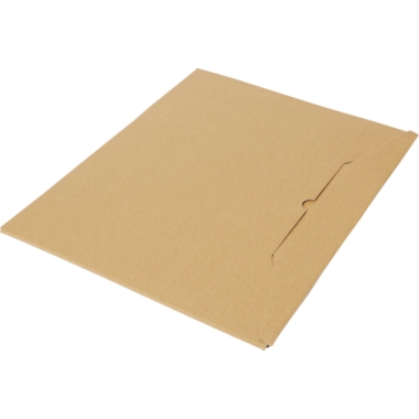 ratioform Imballo per calendari e oggetti piatti, a onda singola, lungh. x largh. x alt. interne 560 x 500 x 10 mm, marrone, a partire da 100 pz.