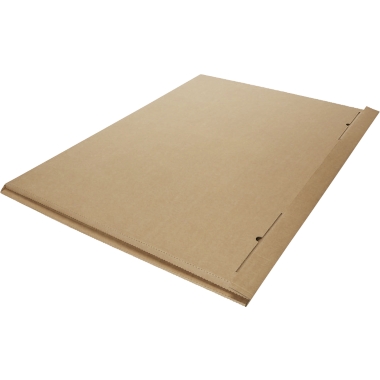 ratioform Imballo per calendari e oggetti piatti, a onda singola, lungh. x largh. x alt. interne 1200 x 850 x 15 mm, marrone, a partire da 50 pz.