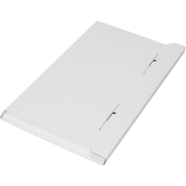 ratioform Imballo per calendari e oggetti piatti, a onda singola, lungh. x largh. x alt. interne 495 x 325 x 10 mm, bianco, a partire da 200 pz.