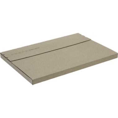 ratioform terra Imballo sottile in carta erba, autoadesivo, dimensioni interne lungh. x largh. x alt. 349 x 246 x 15 mm, a partire da 200 pz.