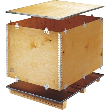 Cassa pieghevole di legno standard 1