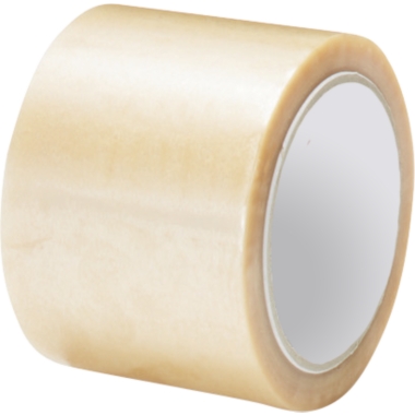 ratioform Nastro da imballaggio in PVC Il migliore, extra largo, conf. da 6 rotoli, trasparente, larghezza nastro 75 mm, a partire da 10 conf. 1