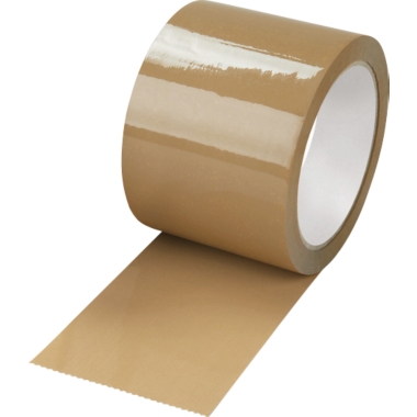 ratioform Nastro da imballaggio in PP High-Tack, caucciù naturale, conf. da 6 rotoli, marrone, larghezza nastro 75 mm, a partire da 10 conf. 1