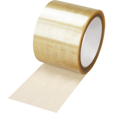ratioform Nastro da imballaggio in PP High-Tack, caucciù naturale, conf. da 6 rotoli, trasparente, larghezza nastro 75 mm, a partire da 10 conf. 1