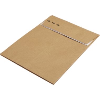 ratioform flow Busta a soffietto adatta per resi, in carta kraft, lungh. x largh. 353 x 250 mm, conf. da 100 pz., a partire da 10 conf.